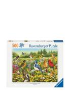 Birds In The Meadow 500P Toys Puzzles And Games Puzzles Classic Puzzle...