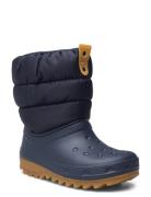 Classic Neo Puff Boot K Talvisaappaat Navy Crocs