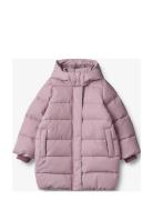 Puffer Coat Yrsa Toppatakki Pink Wheat