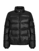 Urban Explorer Puffer Jacket Vuorillinen Takki Topattu Takki Black Röh...