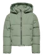 Kmgdolly Short Puffer Jacket Otw Toppatakki Green Kids Only