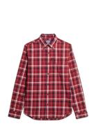 Vintage Check Shirt Tops Shirts Casual Red Superdry