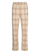 Core Flannel Pyjama Pants Olohousut Beige Björn Borg