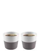2 Lungo-Krus Grey Home Tableware Cups & Mugs Coffee Cups Grey Eva Solo