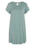 Nicole Shortsleeved Dress Yöpaita Green CCDK Copenhagen