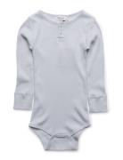 Body Ls Bodies Long-sleeved Blue MarMar Copenhagen