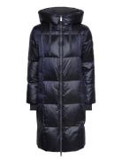 Mmnova Metallic Down Jacket Vuorillinen Takki Topattu Takki Navy MOS M...