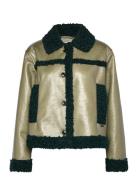 Vinyl Jacket Nahkatakki Khaki Green Scotch & Soda