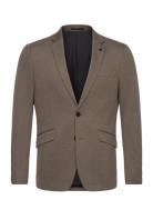 Brendon Jersey Blazer Bleiseri Puvun Takki Brown Clean Cut Copenhagen