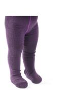 Wool Tights, Off-White Sukkahousut Purple Smallstuff