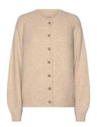 Fqlouisa-Cardigan Tops Knitwear Cardigans Beige FREE/QUENT