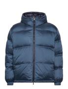 Puffer Down Jacket Vuorillinen Takki Topattu Takki Navy Filippa K