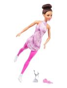 Figure Skater Doll Toys Dolls & Accessories Dolls Multi/patterned Barb...