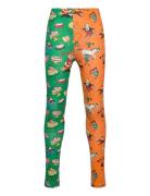 Yummy Leggings Bottoms Leggings Orange Pippi Langstrømpe