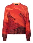 Vaughan Tops Knitwear Jumpers Orange Desigual