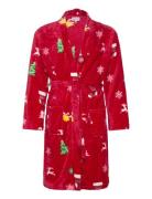 Cute Christmas Robe Red Aamutakki Red Christmas Sweats