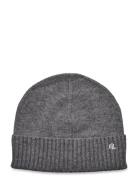 Wool-Blend Beanie Accessories Headwear Beanies Grey Lauren Ralph Laure...