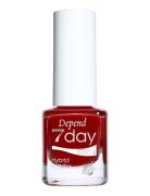 7Day Hybrid Polish 70125 5 Ml Kynsilakka Meikki Red Depend Cosmetic