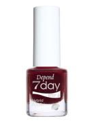 7Day Hybrid Polish 70127 5 Ml Kynsilakka Meikki Red Depend Cosmetic