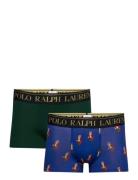 Stretch Cotton Trunk 2-Pack Bokserit Black Polo Ralph Lauren Underwear