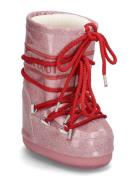 Mb Icon Jr Glitter Talvisaappaat Pink Moon Boot