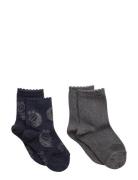 Erina Wool Rib Socks - 3-Pack Lingerie Socks Regular Socks Black Mp De...