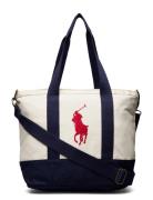 Bg-Bags Tote Laukku Cream Polo Ralph Lauren