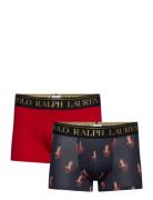 Bci Cotton/Elastane-2Pk-Trn Bokserit Navy Polo Ralph Lauren Underwear