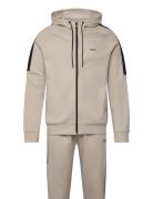 Tracksuit Set Tops Sweat-shirts & Hoodies Hoodies Beige BOSS