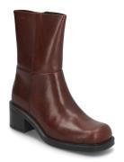 Daniella Shoes Boots Ankle Boots Ankle Boots With Heel Brown VAGABOND