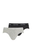 Hip Brief 3Pk Y-sepalus Briefs Alushousut Grey Calvin Klein