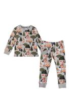 Svampar Pyjamas Pyjamasetti Pyjama Green MUMIN