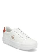 Bold Vulc Flatf Low Lth Ml Matalavartiset Sneakerit Tennarit White Cal...