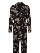 Pajama Set Pyjama Black Hunkemöller