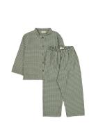 Pajama Set Pyjamasetti Pyjama Green MarMar Copenhagen