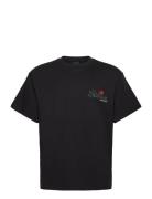 Sartoria Tee Tops T-shirts Short-sleeved Black Pas De Mer