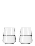 Lichtweiss Vattenglas 2-P Home Tableware Glass Drinking Glass Nude Rit...