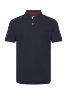 Mcs Polo Hurst Men Tops Polos Short-sleeved Navy MCS