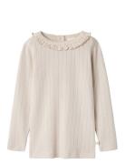 Nmfrachel Nis Ls Slim Top Lil Noos Tops T-shirts Long-sleeved T-shirts...