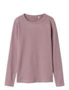 Nkfnakal Ls Top Noos Tops T-shirts Long-sleeved T-shirts Pink Name It