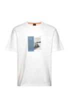 Te_Barragan Tops T-shirts Short-sleeved White BOSS