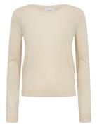 Nualana Pullover Tops Knitwear Jumpers Cream Nümph