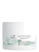 Wella Professionals Nutricurls Mask 150Ml Hiusnaamio Nude Wella Profes...