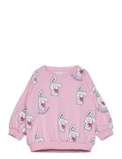 Sweatshirt Over D Aop Bunni Tops Sweat-shirts & Hoodies Sweat-shirts P...