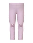 Nmfdavina Aop Swe Legging Bru Bottoms Leggings Pink Name It
