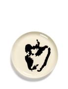 Plate L White Pepper Black Feast By Ottolenghi Set/2 Home Tableware Pl...