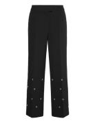 Trulasw Trousers Bottoms Trousers Straight Leg Black Sofie Schnoor