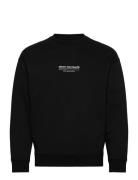 Relaxed Printed Crewneck Sweatshirt Tops Sweat-shirts & Hoodies Sweat-...