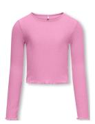 Kognella L/S O-Neck Top Jrs Noos Tops T-shirts Long-sleeved T-shirts P...