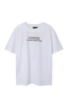 Nlmdux Batman L Ss Top Wab Tops T-shirts Short-sleeved White LMTD